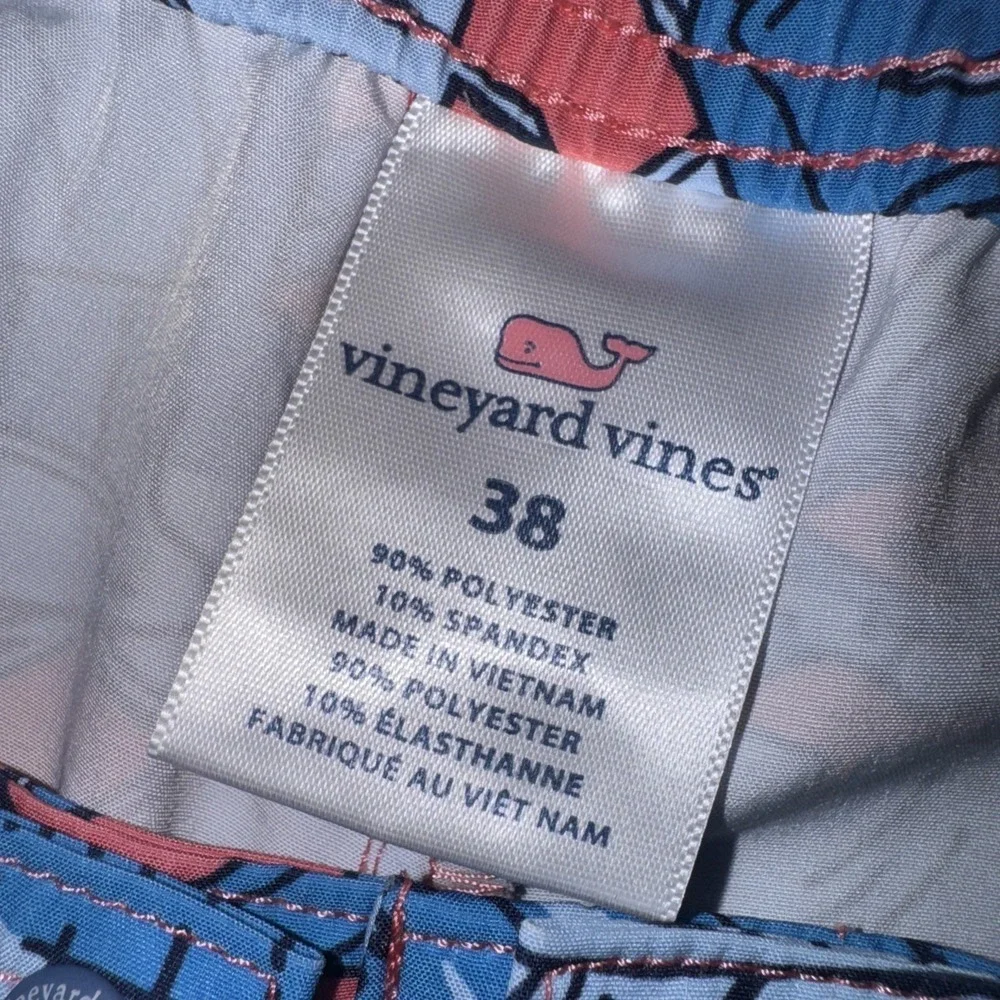 Vineyard‎ Vines Blue Swordfish Swim Beach Board Shorts 38